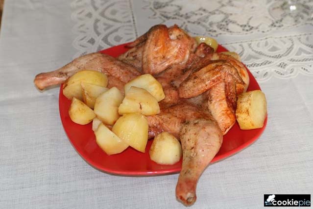 Рецепт приготовления цыплёнка в духовке