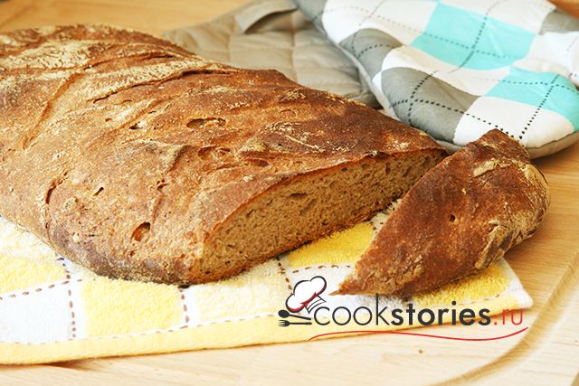 Рецепт домашнего хлеба чиабатта в духовке